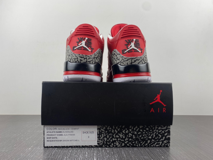 dj khaled x air jordan 3 retro