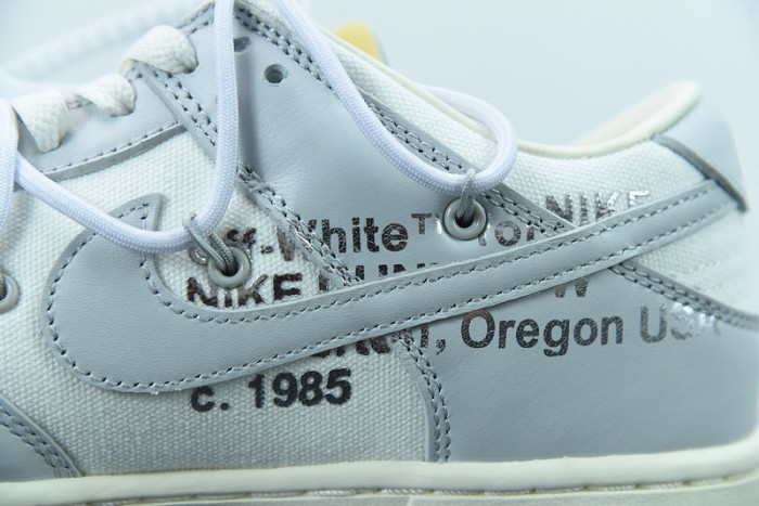 ow x dunk low 