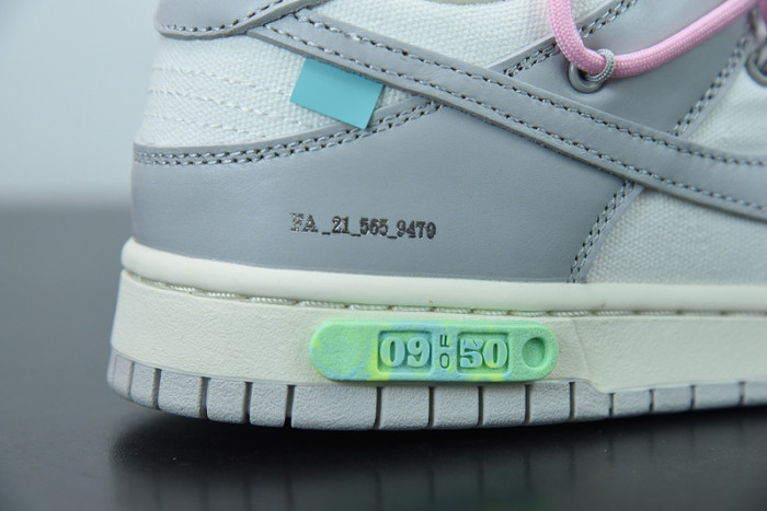 ow x dunk low 
