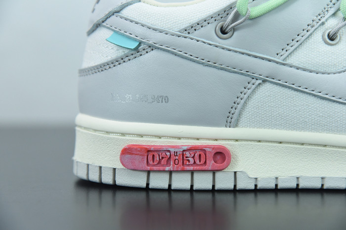 ow x dunk low 