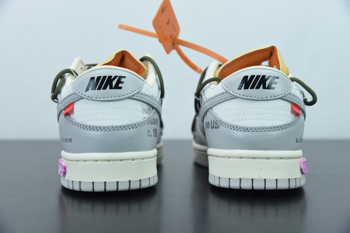 ow x dunk low 