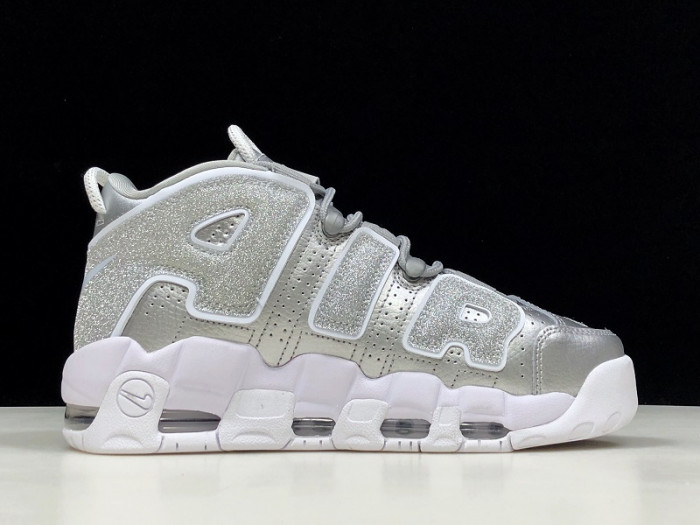 Nike Air More Uptempo Metallic Silver 917593-003