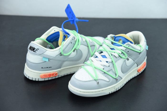 ow x dunk low 