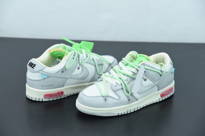ow x dunk low 