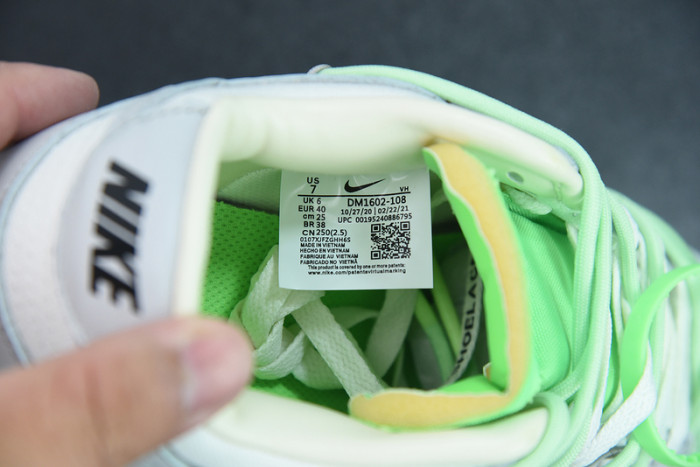 ow x dunk low 
