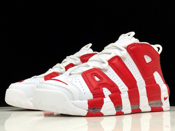 Nike Air More Uptempo White/Gym Red 414962-100